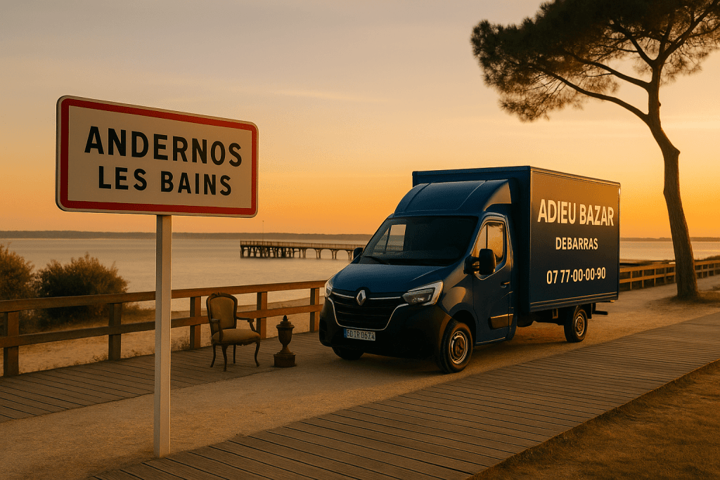 Débarras à Andernos-les-Bains (33) : maison, appartement, garage, succession – Adieu Bazar