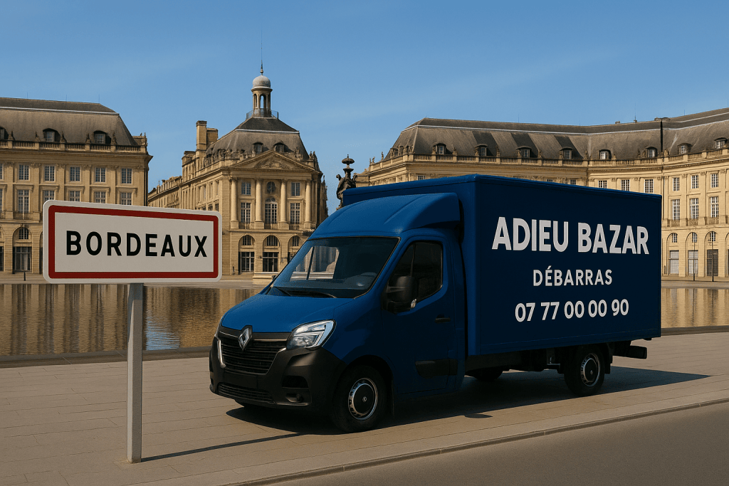 Débarras à Bordeaux (33) : maison, appartement, cave, grenier, succession – Adieu Bazar