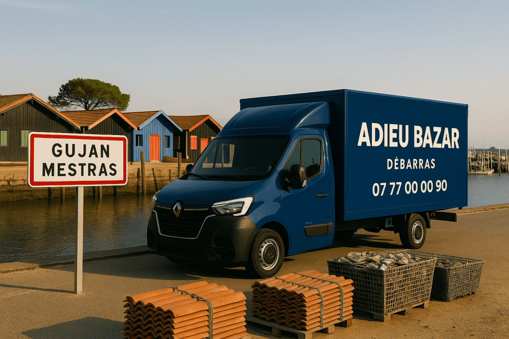 Débarras à Gujan-Mestras (33) : maison, appartement, succession, local pro – Adieu Bazar