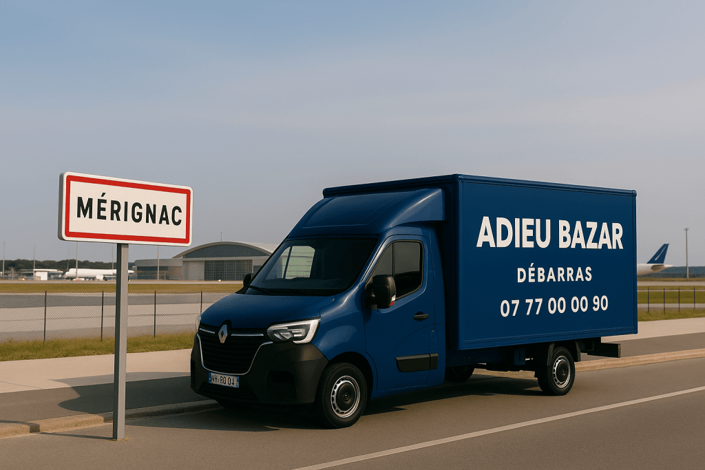 Débarras à Mérignac (33) : maison, appartement, cave, grenier, succession – Adieu Bazar